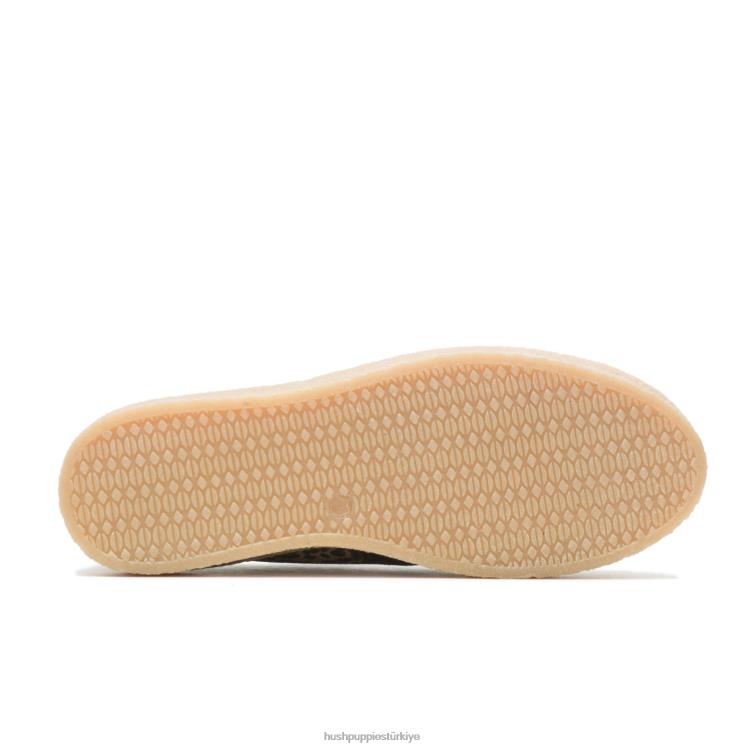 kadınlar leopar süet Hush Puppies köprü X268F136