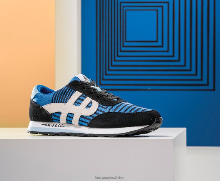 kadınlar mavi çok süet Hush Puppies yetmiş8 spor ayakkabı X268F117