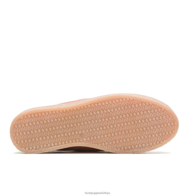 kadınlar mercan allık kadife Hush Puppies köprü X268F134