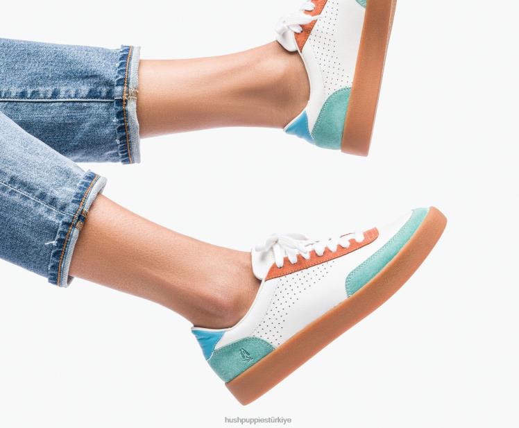 kadınlar retro çok süet Hush Puppies charlie mahkemesi spor ayakkabı X268F114