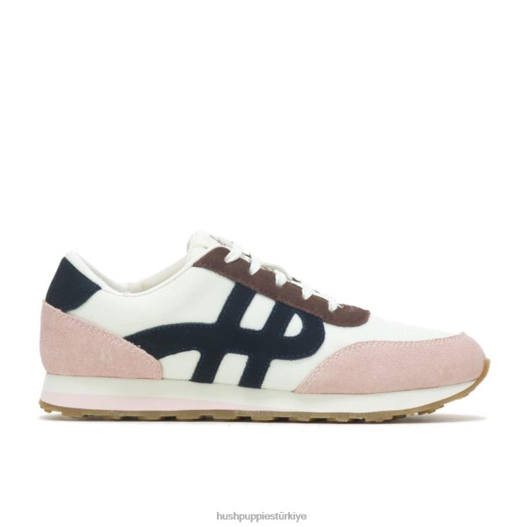 kadınlar toz pembe süet Hush Puppies yetmiş8 spor ayakkabı X268F115