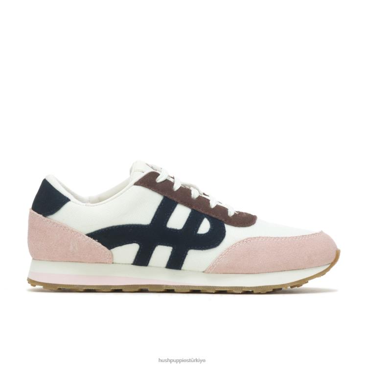 kadınlar toz pembe süet Hush Puppies yetmiş8 spor ayakkabı X268F115