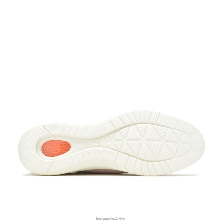 kadınlar tozlu pembe Hush Puppies advance örgü bağcıklı spor ayakkabı X268F109