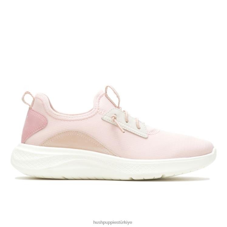 kadınlar tozlu pembe Hush Puppies yüksek elastik spor ayakkabı X268F131
