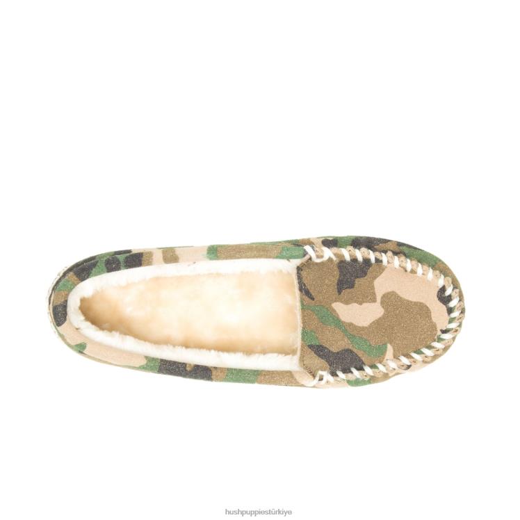 kadınlar kamuflaj Hush Puppies Winnie terlik X268F221