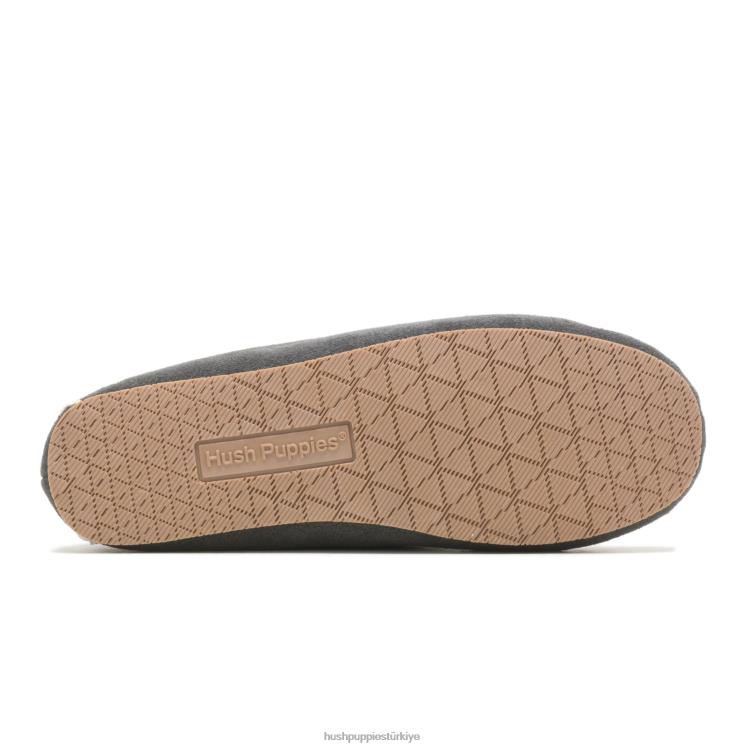 kadınlar odun kömürü Hush Puppies Winnie terlik X268F223