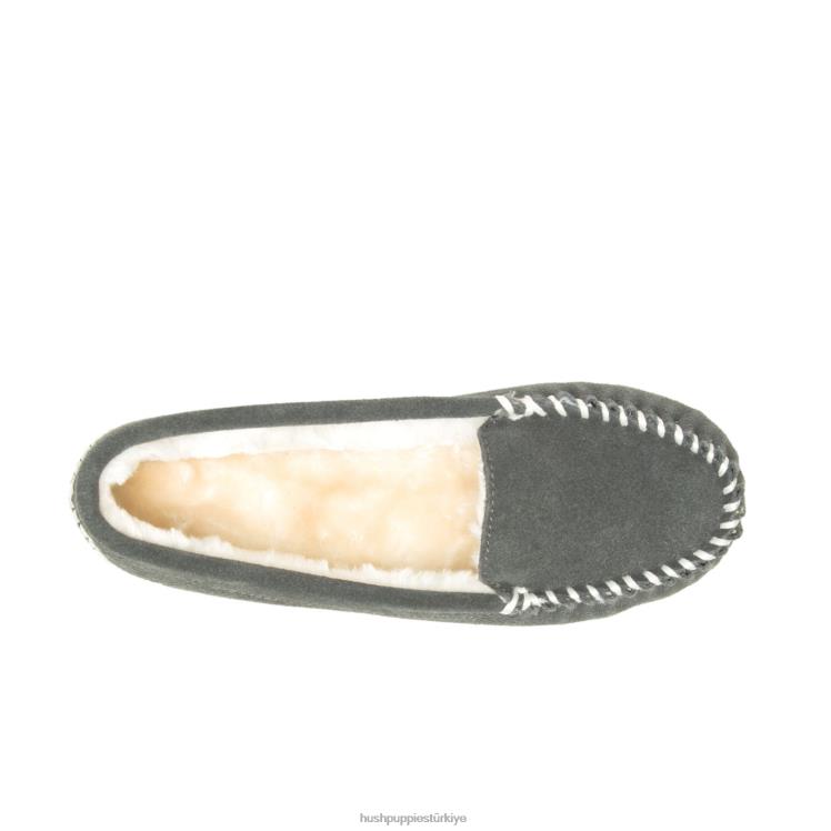 kadınlar odun kömürü Hush Puppies Winnie terlik X268F223