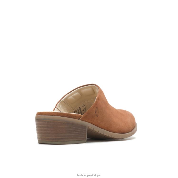 kadınlar pas rengi süet Hush Puppies sienna katırı X268F94