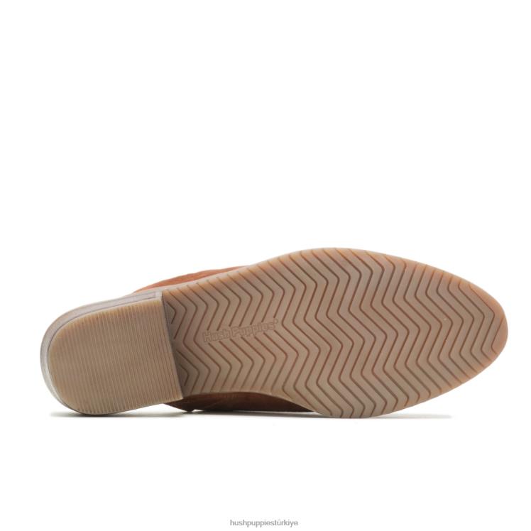 kadınlar pas rengi süet Hush Puppies sienna katırı X268F94