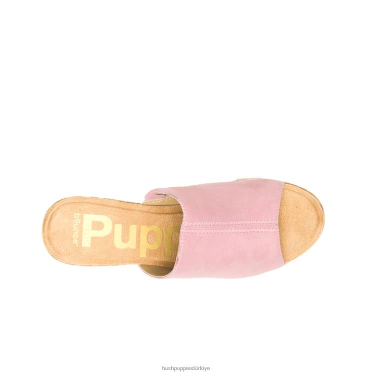 kadınlar serin pembe nubuk Hush Puppies haşhaş slayt X268F5